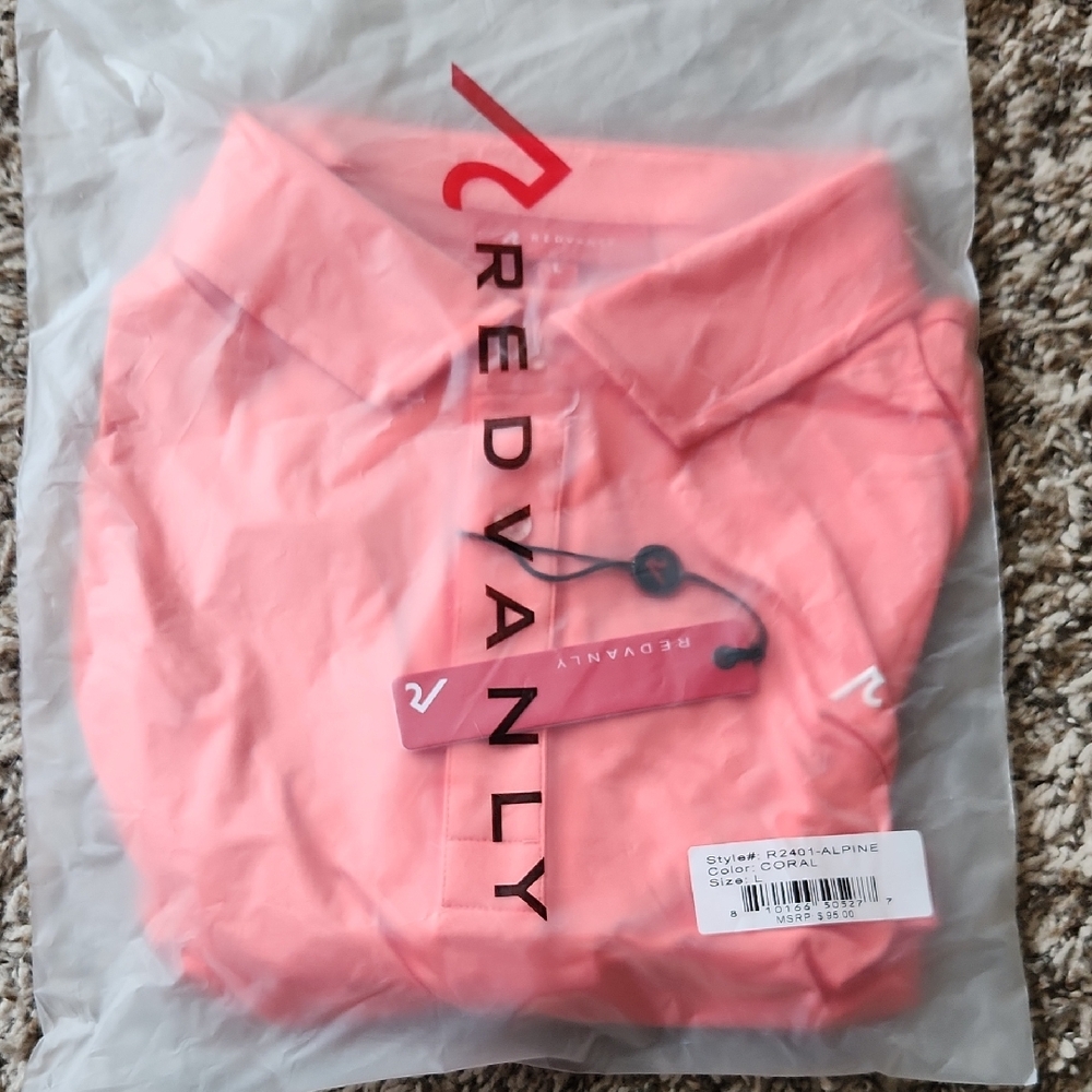 Redvanly Coral Polo Shirt